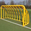Trainingsdoeltjes TRV200 (1.5 x 0.75 m) 8 Onze 1.5 x 0,75m trainings- voetbaldoeltjes uitgevoerd in een frisse gele ral kleur. De ultieme duurzaamheid en nooit weer netten vervangen.